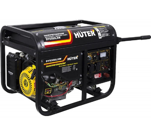 Портативный бензогенератор HUTER DY6500LXW Портативный бензогенератор HUTER DY6500LXW