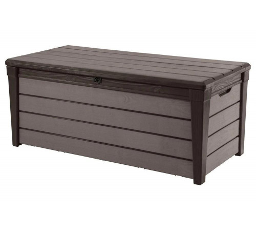 Сундук KETER BRUSHWOOD STORAGE BOX 455 L коричневый 230408 Сундук KETER BRUSHWOOD STORAGE BOX 455 L коричневый 230408