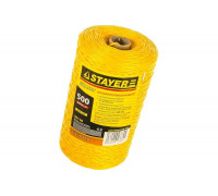 Полипропиленовый шпагат 500 м желтый STAYER 50077-500