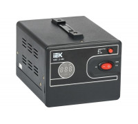 Однофазный стабилизатор напряжения IEK, переносной 1,5кВА HUB IVS21-1-D15-13