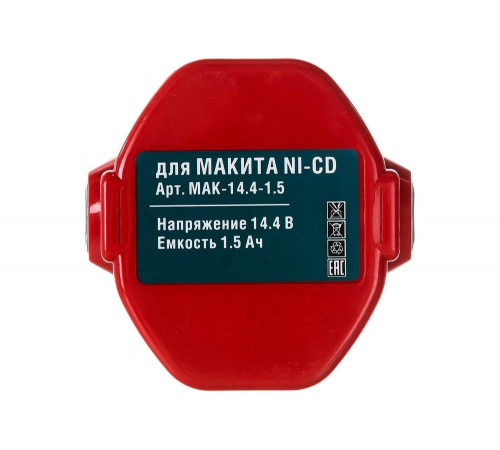Аккумулятор Ni-CD (14.4V, 1.5 AН) для Makitа 6281DWPE P.I.T. Mak-14,4-1,5 Аккумулятор Ni-CD (14.4V, 1.5 AН) для Makitа 6281DWPE P.I.T. Mak-14,4-1,5