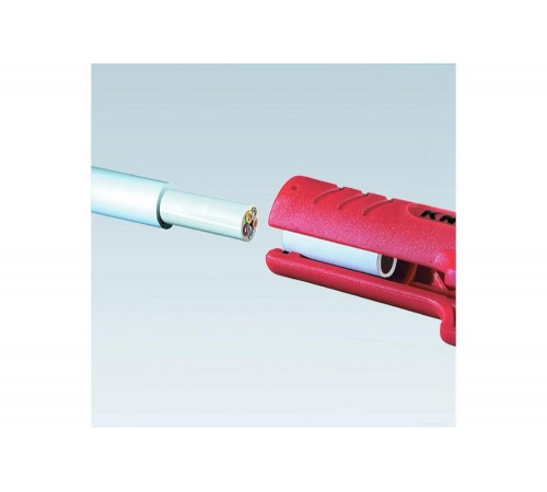 Инструмент для удаления оболочки кабелей KNIPEX KN-1680125SB Инструмент для удаления оболочки кабелей KNIPEX KN-1680125SB
