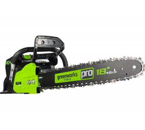 Аккумуляторная бесщеточная цепная пила Greenworks GD80CS50 2000507 Аккумуляторная бесщеточная цепная пила Greenworks GD80CS50 2000507