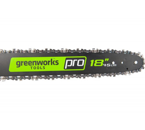 Аккумуляторная бесщеточная цепная пила Greenworks GD80CS50 2000507 Аккумуляторная бесщеточная цепная пила Greenworks GD80CS50 2000507