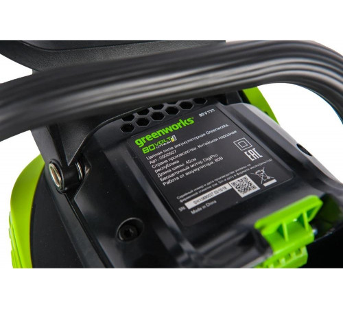 Аккумуляторная бесщеточная цепная пила Greenworks GD80CS50 2000507 Аккумуляторная бесщеточная цепная пила Greenworks GD80CS50 2000507