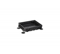 Напольная коробка IEK PRIMER ONFLOOR 24 KNU-80-16-PA-9011