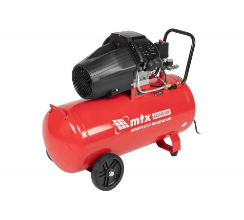 Воздушный компрессор MTX кк-2200/100, 2,2 квт, 350 л/мин, 100 л, прямой привод, масляный 58033 Воздушный компрессор MTX кк-2200/100, 2,2 квт, 350 л/мин, 100 л, прямой привод, масляный 58033