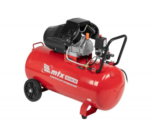 Воздушный компрессор MTX кк-2200/100, 2,2 квт, 350 л/мин, 100 л, прямой привод, масляный 58033 Воздушный компрессор MTX кк-2200/100, 2,2 квт, 350 л/мин, 100 л, прямой привод, масляный 58033