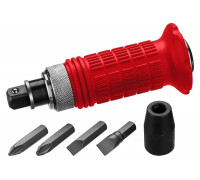 Ударно-поворотная отвертка ЗУБР 6 предметов 2565