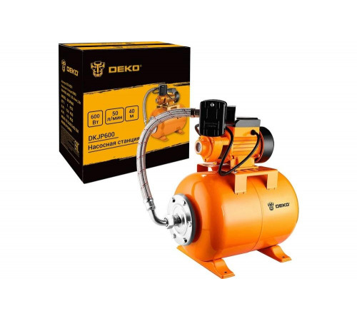 Насосная станция DEKO DKJP600, 600 Вт, 50 л/мин, 24 л 076-0531