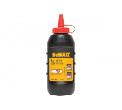 Меловой порошок DEWALT красный, 225 г DWHT47048-9