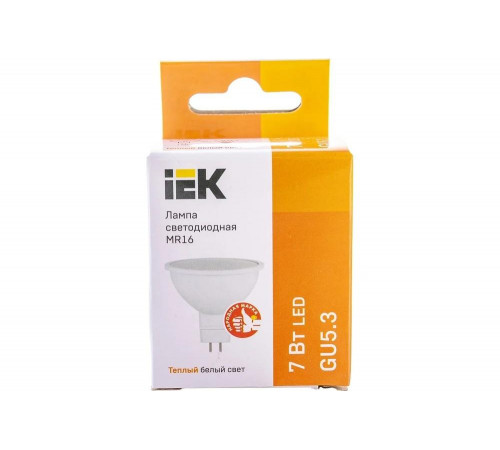 IEK LLE-MR16-7-230-30-GU5 - яркий светодиодный источник освещения IEK LLE-MR16-7-230-30-GU5 - яркий светодиодный источник освещения