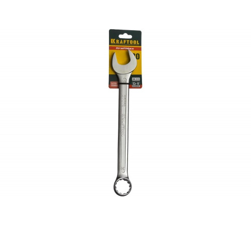 Гаечный ключ Kraftool Expert комбинированный хромированный Cr-V сталь 30 мм 27079-30 Гаечный ключ Kraftool Expert комбинированный хромированный Cr-V сталь 30 мм 27079-30