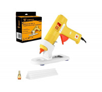 Клеевой термопистолет DEKO DKGG150 150ВТ, SET4, с функцией THERMAL CONTROL, подставка, набор стержней 063-4974