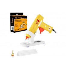 Клеевой термопистолет DEKO DKGG150 150ВТ, SET4, с функцией THERMAL CONTROL, подставка, набор стержней 063-4974