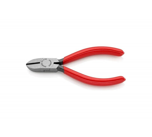 Бокорезы Knipex 110 мм, фосфатированные, обливные ручки, штрихкод на ручках KN-7001110EAN Бокорезы Knipex 110 мм, фосфатированные, обливные ручки, штрихкод на ручках KN-7001110EAN