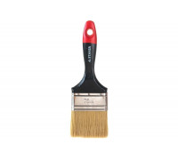 Плоская кисть STAYER Professional Universal светлая натуральная щетина, деревянная ручка, 75мм, 3" 0104-075