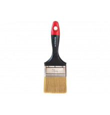 Плоская кисть STAYER Professional Universal светлая натуральная щетина, деревянная ручка, 75мм, 3" 0104-075