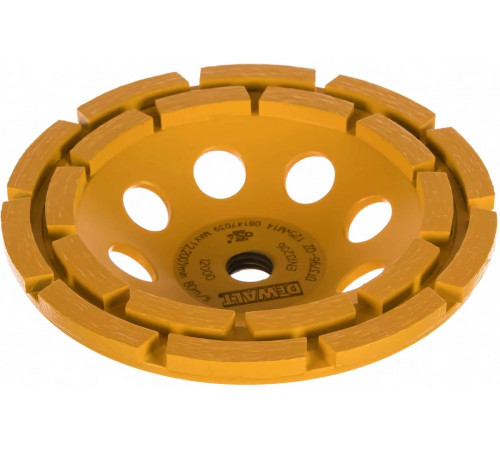 Чашка алмазная двойная EXTREME (125 мм; M14) DEWALT DT3796