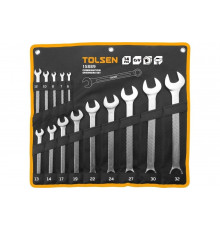 Набор комбинированных ключей TOLSEN 6-32 мм, 14 предметов TT15889