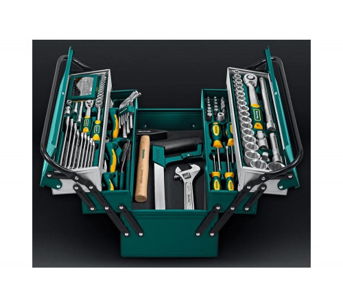 KRAFTOOL 131 шт., набор слесарно-монтажного инструмента INDUSTRY 27978-H131 KRAFTOOL 131 шт., набор слесарно-монтажного инструмента INDUSTRY 27978-H131