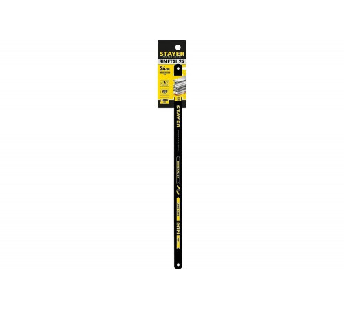 STAYER 24 TPI, 300 мм, 1 шт., полотно для ножовки по металлу Bimetal-24 15932-24-1 Professional STAYER 24 TPI, 300 мм, 1 шт., полотно для ножовки по металлу Bimetal-24 15932-24-1 Professional