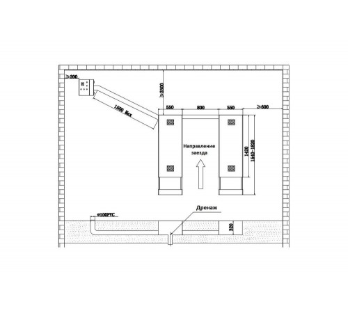 Ножничный короткий заглубляемый подъёмник KraftWell г/п 3600 кг., цвет серый KRW360SU Ножничный короткий заглубляемый подъёмник KraftWell г/п 3600 кг., цвет серый KRW360SU