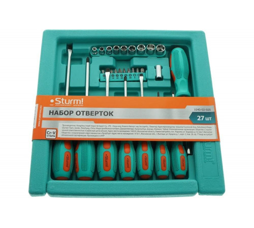 Набор отверток 28 предметов Sturm 1040-02-SS5 Набор отверток 28 предметов Sturm 1040-02-SS5
