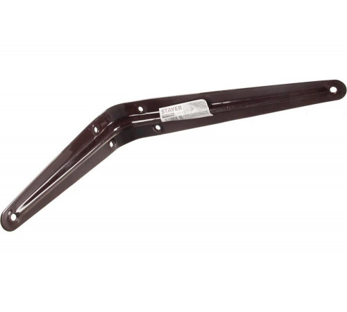 STAYER 150х200 мм, толщина 0,9 мм, коричневый, уголок-кронштейн 37403-3 STAYER 150х200 мм, толщина 0,9 мм, коричневый, уголок-кронштейн 37403-3