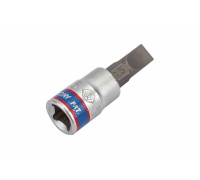 Головка-бита торцевая, 1/4", Slotted, 6,5х1,2 мм, L=37 мм KING TONY 203265