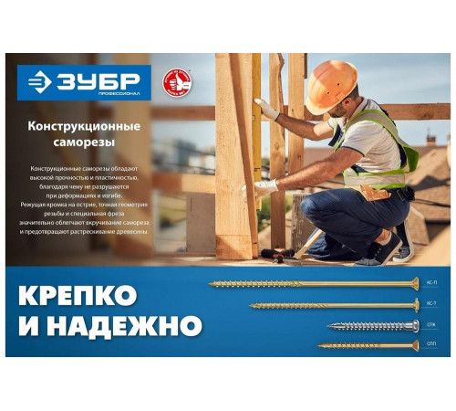 Саморезы для перфорированного крепежа ЗУБР СПК 40x5 мм, белый цинк, 200 шт. 30061-50-40 Саморезы для перфорированного крепежа ЗУБР СПК 40x5 мм, белый цинк, 200 шт. 30061-50-40
