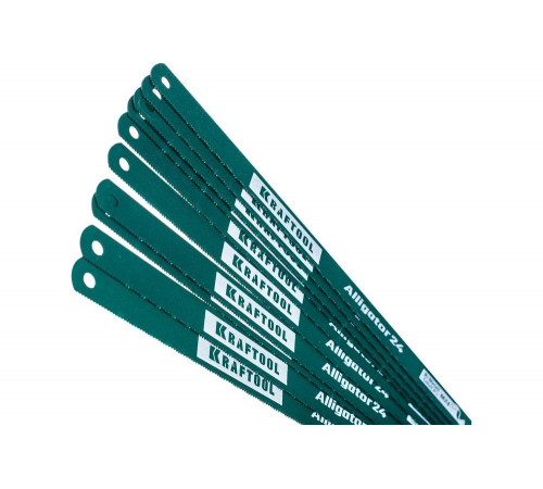 KRAFTOOL 24 PTI, 300 мм, 10 шт., полотно по металлу Alligator-24 15942-24-S10 KRAFTOOL 24 PTI, 300 мм, 10 шт., полотно по металлу Alligator-24 15942-24-S10
