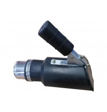 Круглая газоприемная насадка с наклонной крышкой KraftWell 102 мм KRW-EN-102X
