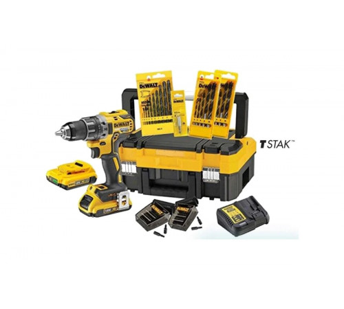 Бесщеточная аккумуляторная дрель-шуруповерт DEWALT DCK791D2T