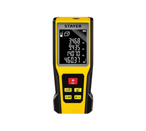 STAYER дальность 60 м, 5 функций, лазерный дальномер 34957_z01 Professional STAYER дальность 60 м, 5 функций, лазерный дальномер 34957_z01 Professional
