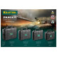 KRAFTOOL 510 х 400 х 188 мм (20"), пластиковый, ящик пылевлагозащищенный IP55 PANZER 38251-20