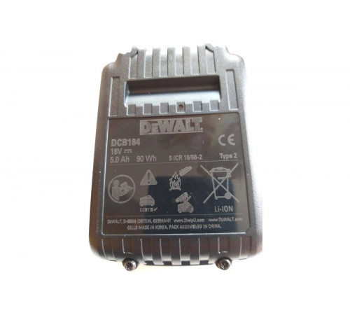 Аккумулятор (18 В; 5.0 А*ч; Li-Ion) DEWALT DCB 184