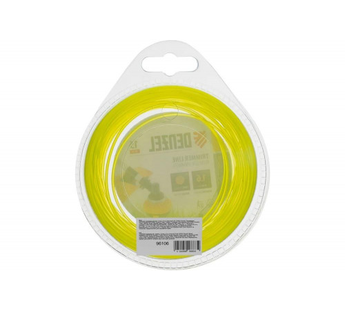 Denzel FLEX CORD - надежная леска для триммера 0.06, 155мм, 130мм, 20мм, Арт. 96106 Denzel FLEX CORD - надежная леска для триммера 0.06, 155мм, 130мм, 20мм, Арт. 96106