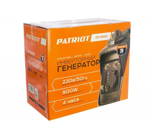 Инверторный генератор Patriot 1000i Инверторный генератор Patriot 1000i