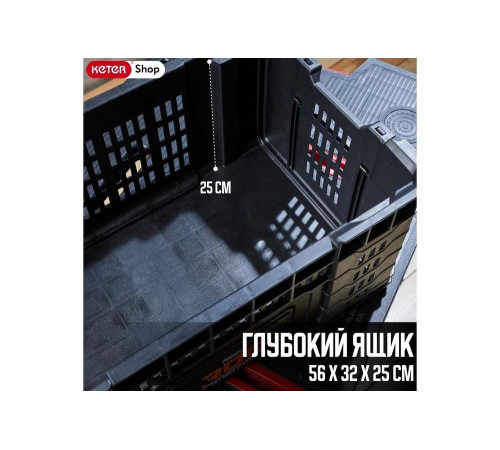 Ящик для инструментов ROC GEAR CRATE 22, 33.8 L Keter 257191 Ящик для инструментов ROC GEAR CRATE 22, 33.8 L Keter 257191
