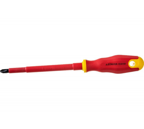 STAYER PH3х150 мм, отвертка диэлектрическая 25142-3-15_z01 STAYER PH3х150 мм, отвертка диэлектрическая 25142-3-15_z01