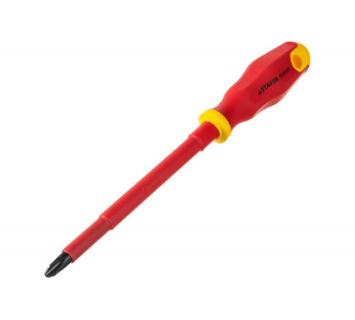 STAYER PH3х150 мм, отвертка диэлектрическая 25142-3-15_z01 STAYER PH3х150 мм, отвертка диэлектрическая 25142-3-15_z01