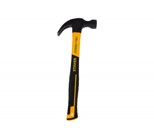 STAYER 450 г, молоток-гвоздодер с фиберглассовой рукояткой Hercules 2026-450_z02 Professional STAYER 450 г, молоток-гвоздодер с фиберглассовой рукояткой Hercules 2026-450_z02 Professional