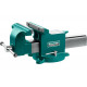 KRAFTOOL 200 мм, стальные слесарные тиски STEEL 32701-200