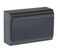 Модульный корпус IEK пластиковый, навесной, ЩРН-П-12 PRIME черный IP41 MKP13-N-01-12-41-K02
