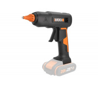 Аккумуляторный клеевой пистолет WORX 20 В, без акб и зу WX045.9