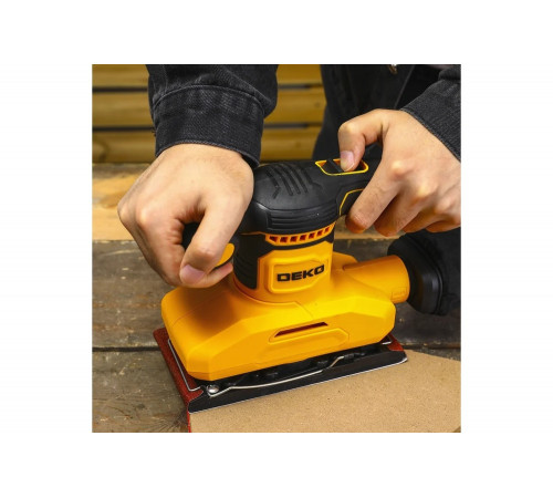 Вибрационная шлифмашина DEKO DKS350, с регулировкой оборотов 063-4339