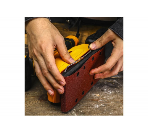 Вибрационная шлифмашина DEKO DKS350, с регулировкой оборотов 063-4339