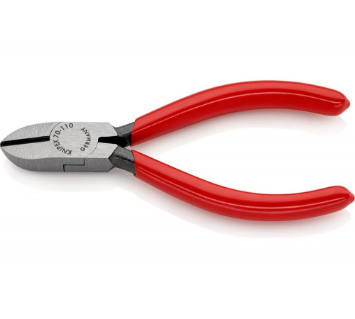 Бокорезы Knipex, 110 мм, 1к рукоятки, KN-7001110SB Бокорезы Knipex, 110 мм, 1к рукоятки, KN-7001110SB