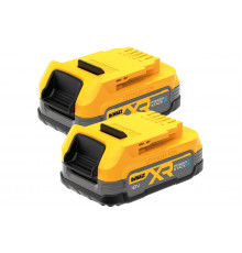 Аккумулятор Dewalt POWERSTACK, Li-Ion, 18 В, 1.7 Ач, 2 шт DCBP034E2
